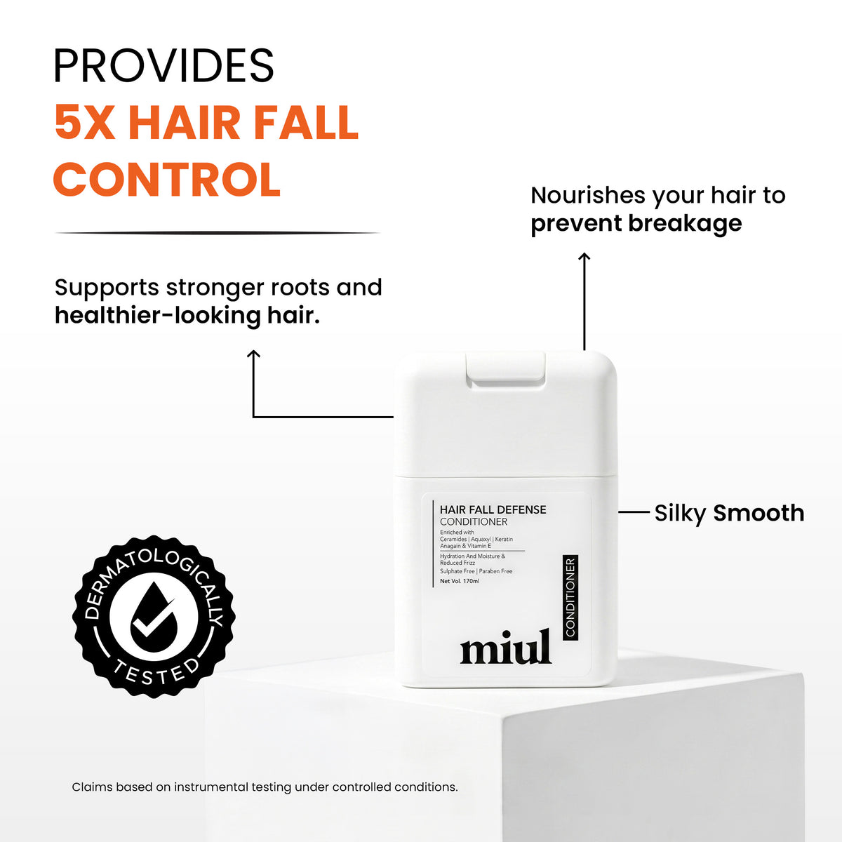 Advanced Hair Fall Defence Conditioner | Sulphate Free | 170 ml