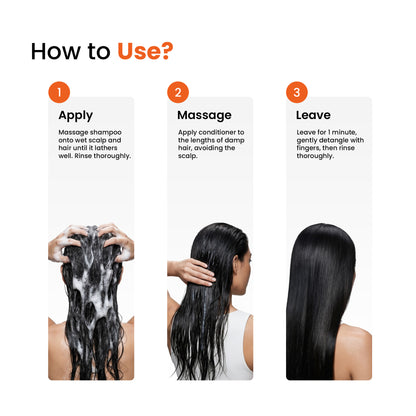 Advance Anti-Hair Fall Shampoo & Conditioner | Keratin | Vitamin E