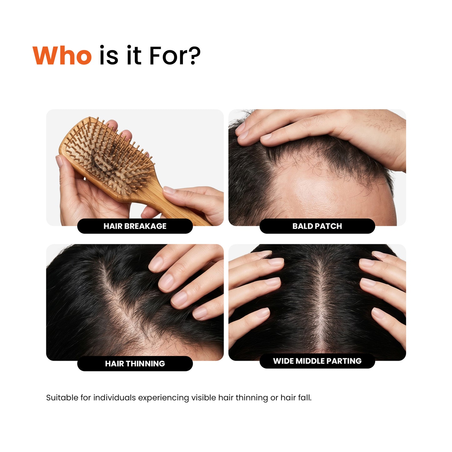 Advanced Hair Growth Serum | 30ml | Silicone Free
