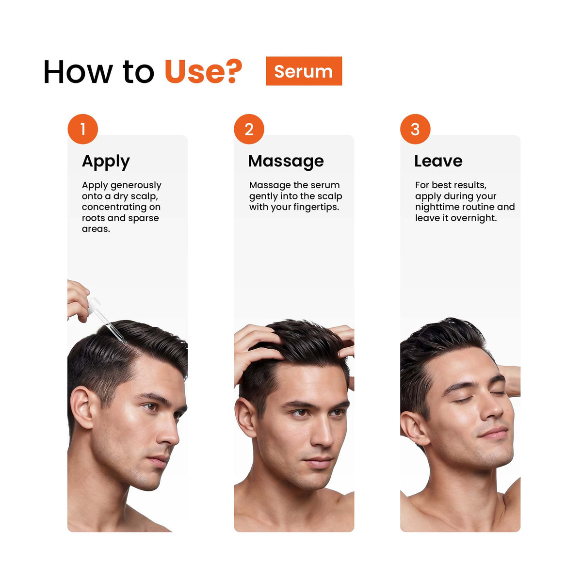 Hair Regrowth Solution Kit | Peraben Free | No Artificial Dyes