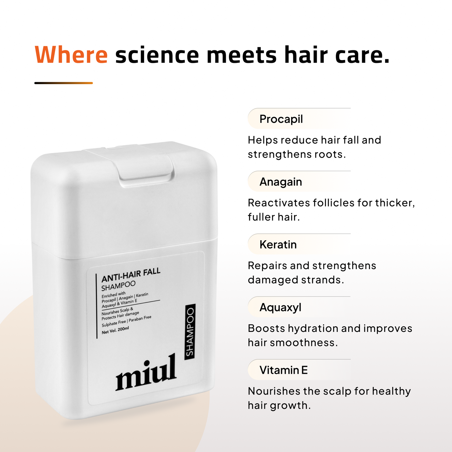 Advance Anti-Hair Fall Shampoo and Growth Serum