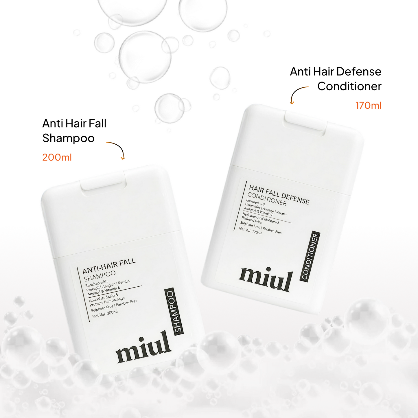 Advance Anti-Hair Fall Shampoo & Conditioner | Keratin | Vitamin E