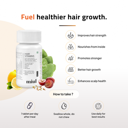 Hair Regrowth Solution Kit | Paraben Free | No Artificial Dyes