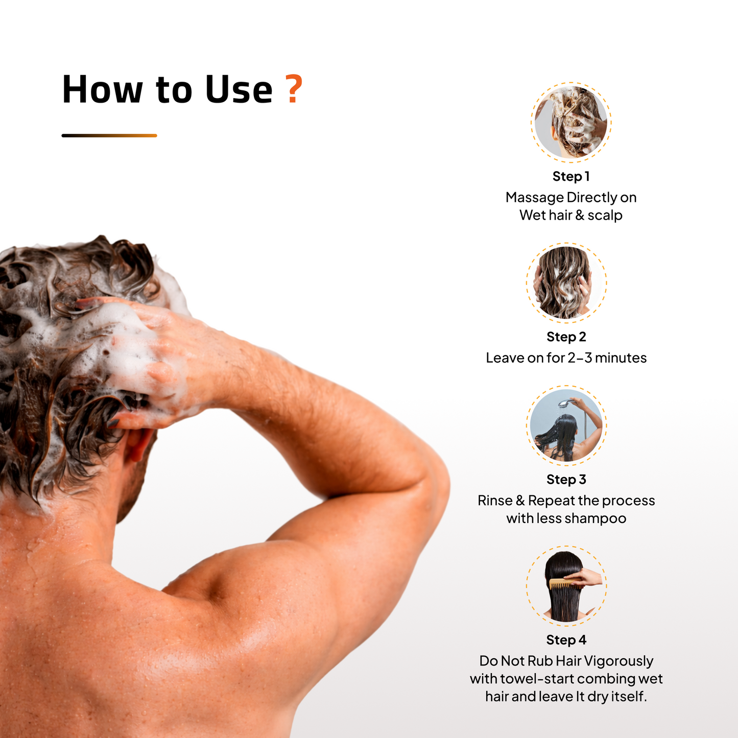 Advanced Daily Use Anti-Hair Fall Shampoo | Paraben Free | No Artificial Dyes