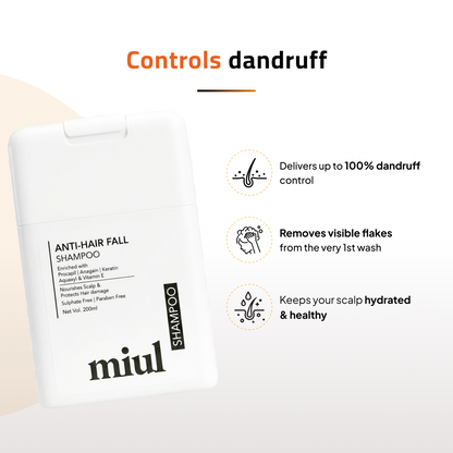Advanced Daily Use Anti-Hair Fall Shampoo | Paraben Free | No Artificial Dyes