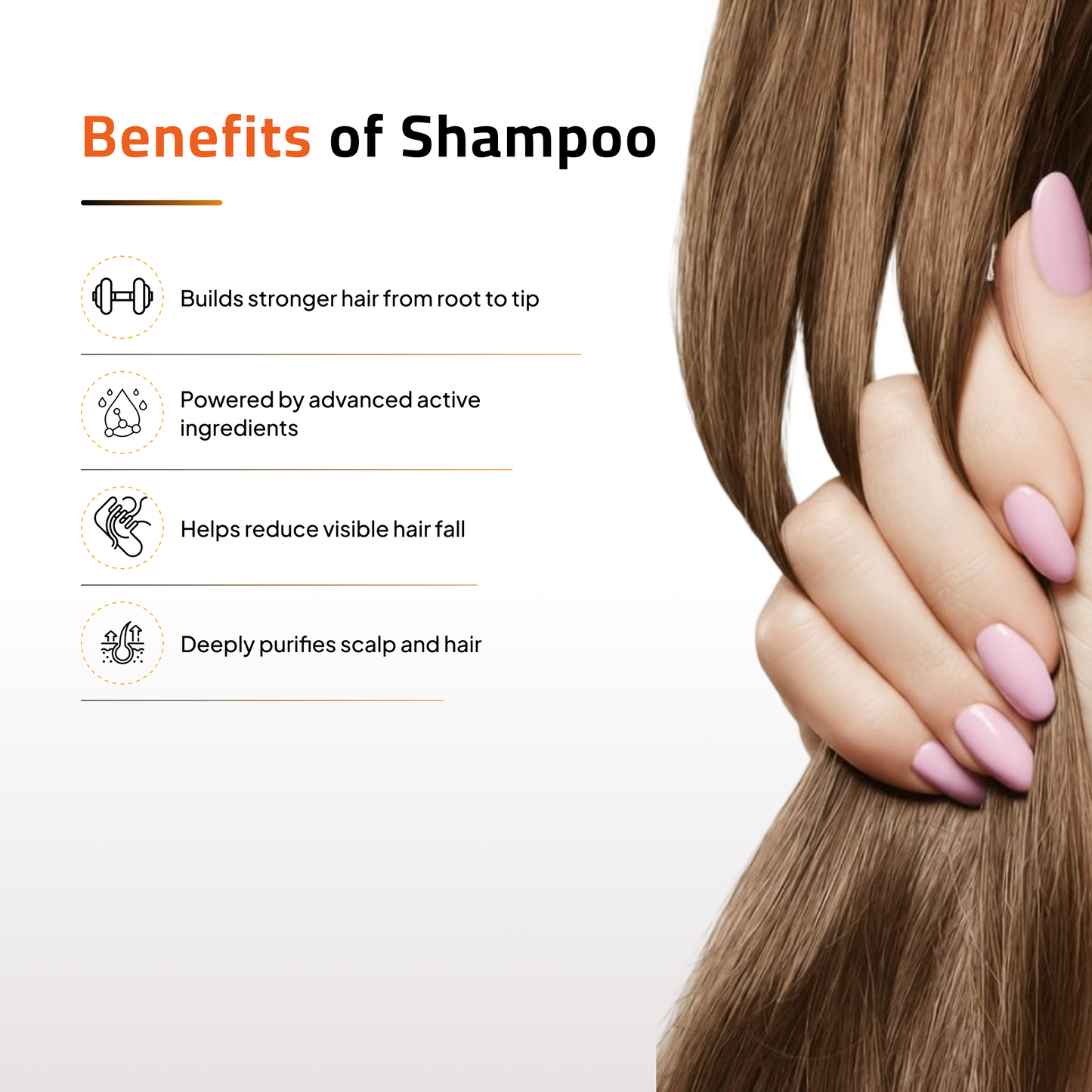 Advanced Daily Use Anti-Hair Fall Shampoo | Paraben Free | No Artificial Dyes