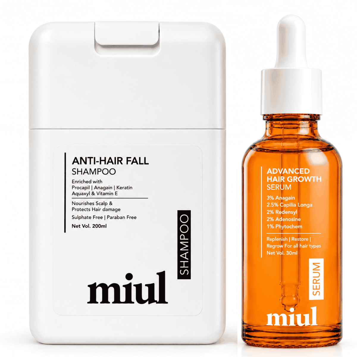 Advance Anti-Hair Fall Shampoo and Growth Serum