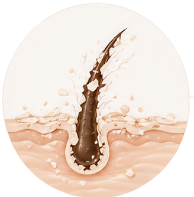 Remove Dandruff  & build-up